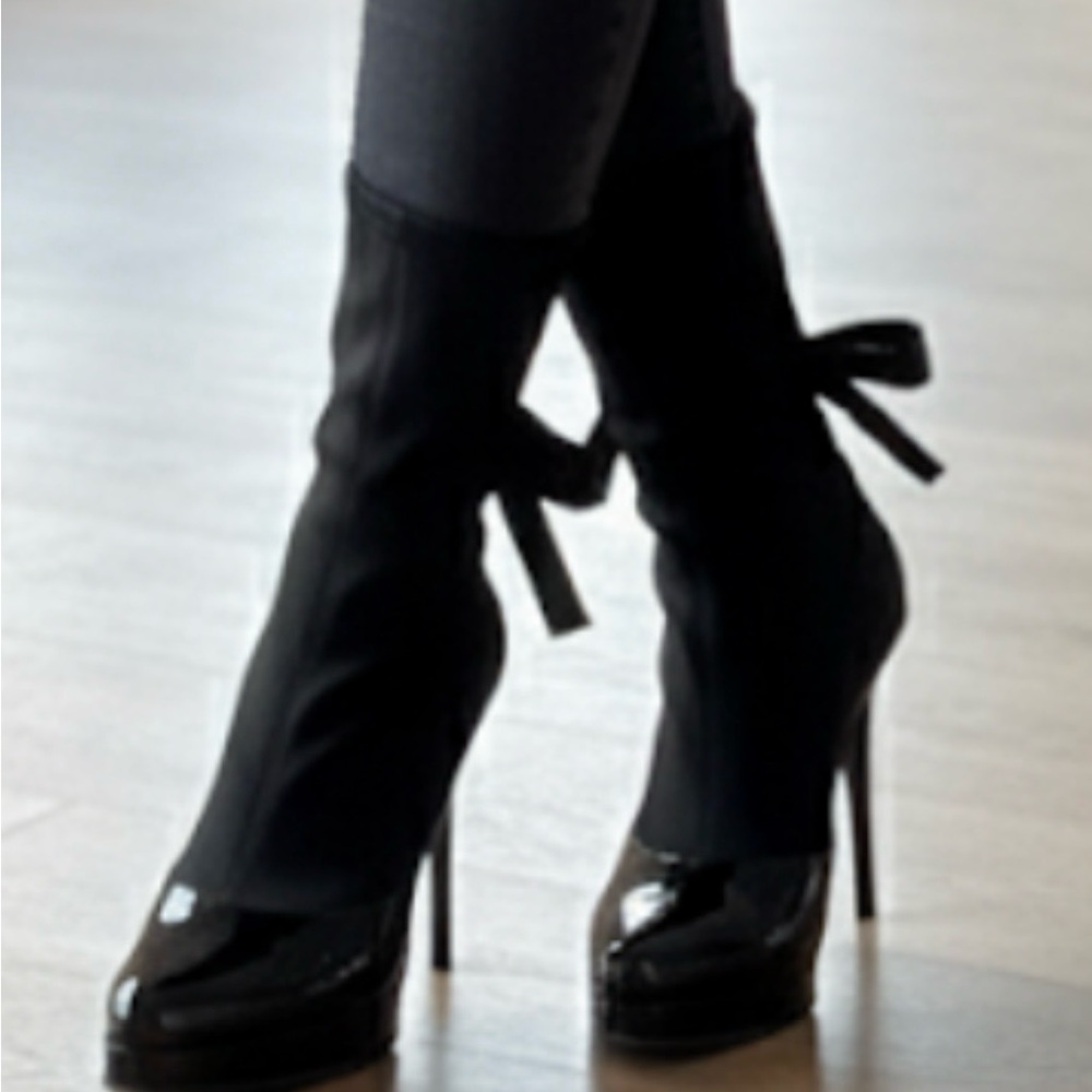 Casadei Black Women's High Heel Boots